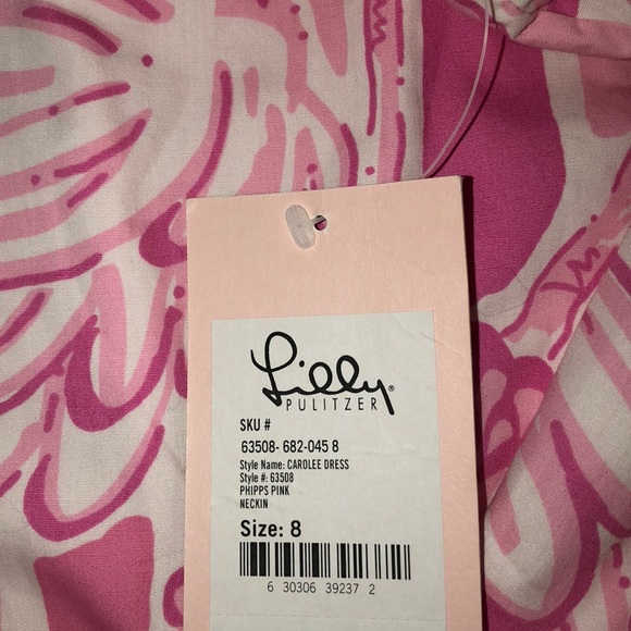 🌹Lilly Pulitzer Carolee dress Sz 8 - Picture 7 of 7
